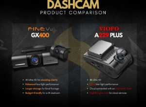 FineVu GX400 vs Viofo A229:Odborné srovnání dvoukanálových palubních kamer 