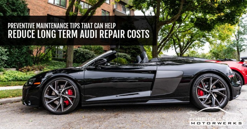 Preventivní údržba:Klíč ke snížení účtů za opravy Audi 