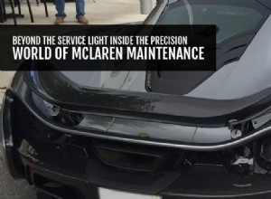 Údržba McLaren:Přesnost nad rámec servisní kontrolky 