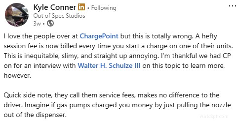 ChargePoint zavádí standardizované poplatky za relace – dopad na uživatele a síťové partnery 