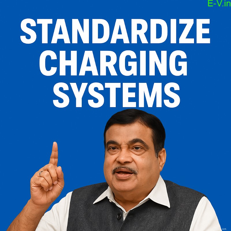 Nitin Gadkari naléhá na jednotné standardy nabíjení EV, aby urychlily růst indických elektrických vozidel 