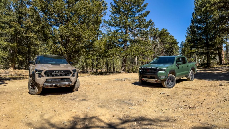 Frontier vs Tacoma:Který off-Road Truck vyhraje? 