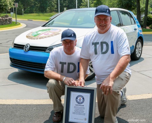 Volkswagen Gold dosáhl rekordní spotřeby nafty v USA 