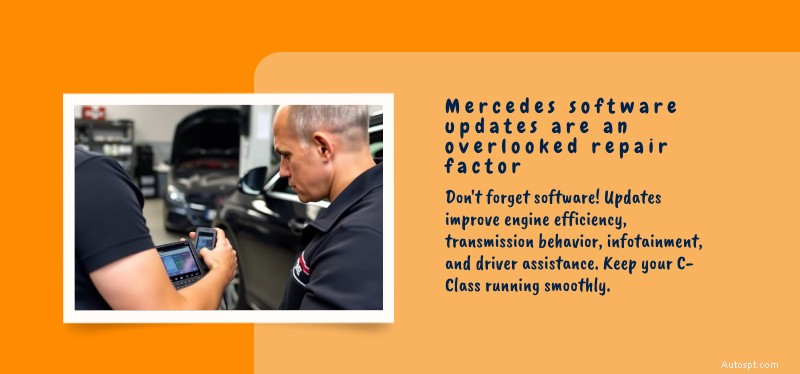 Odborné opravy Mercedes třídy C v Dallasu a Planu – důvěryhodný servis a originální díly 