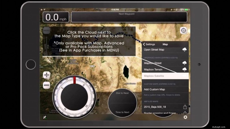 Nejlepší offline off-roadové GPS a navigační systémy v Austrálii 