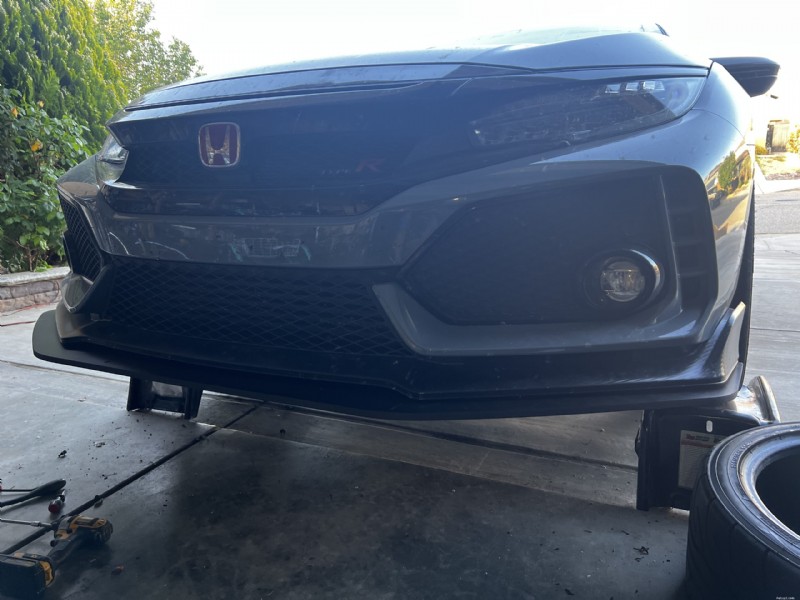 Zrychlení mého 2019 Honda Civic Type R:Zvýšení rychlosti s úpravami přítlaku 