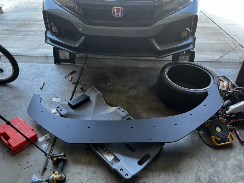 Zrychlení mého 2019 Honda Civic Type R:Zvýšení rychlosti s úpravami přítlaku 