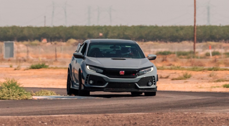 Zrychlení mého 2019 Honda Civic Type R:Zvýšení rychlosti s úpravami přítlaku 