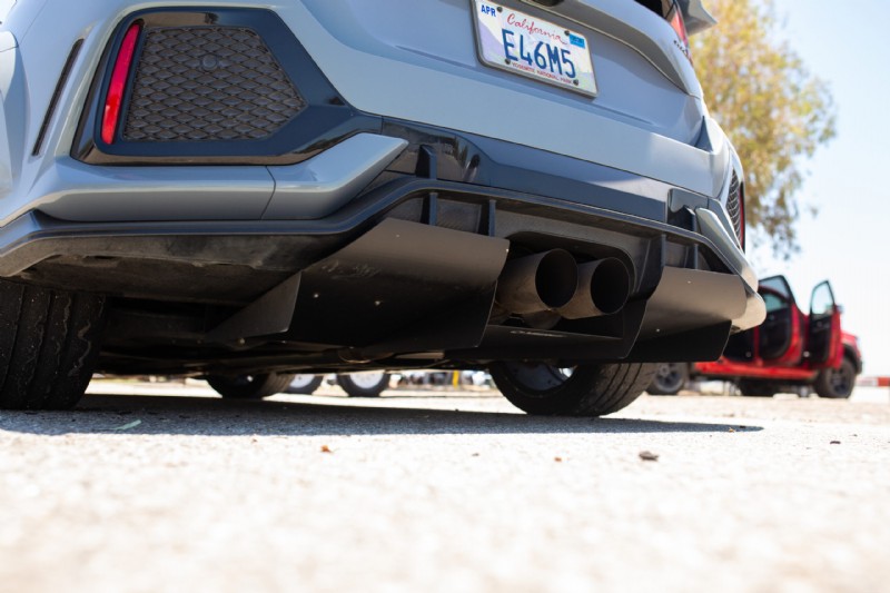 Zrychlení mého 2019 Honda Civic Type R:Zvýšení rychlosti s úpravami přítlaku 