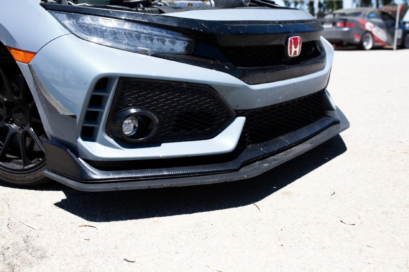 Zrychlení mého 2019 Honda Civic Type R:Zvýšení rychlosti s úpravami přítlaku 