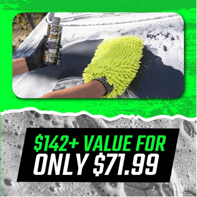 Ušetřete 50 % na sadě Chemical Guys Wash, Dry &Shine Kit – exkluzivní nabídka Cyber Monday 